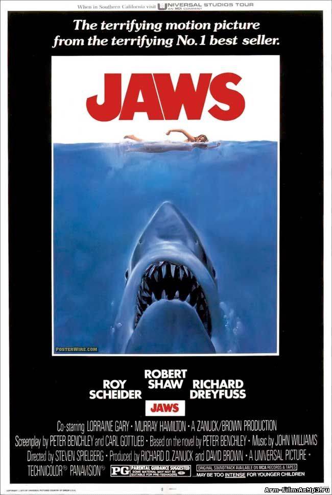 Смотреть онлайн Челюсти / Jaws - 1, 2, 3, 4, 5(3D)(1990-2011) HD 720